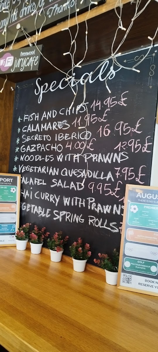 Menu Jury's Cafe And Wine Bar-7