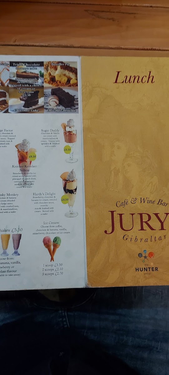 Menu Jury's Cafe And Wine Bar-9