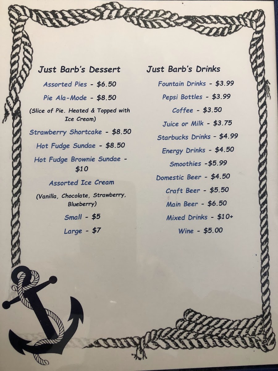 Menu Just Barb's-7