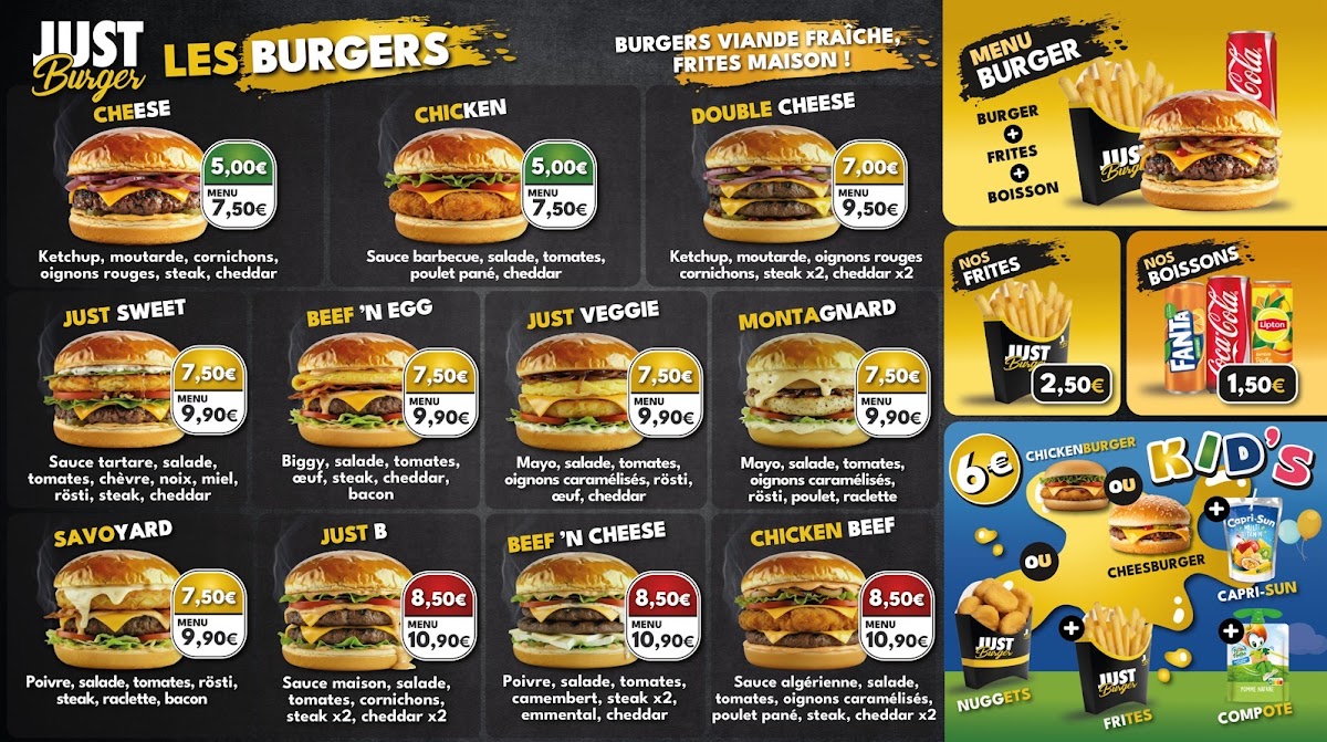 Menu Just Burger-3