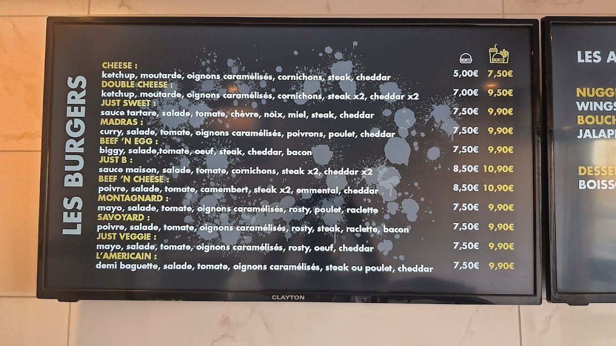 Menu Just Burger-5