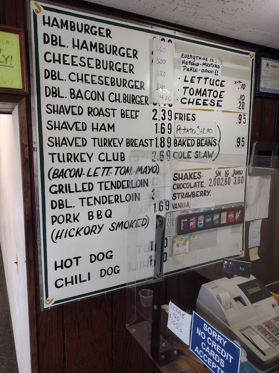 Menu Just Hamburgers-7