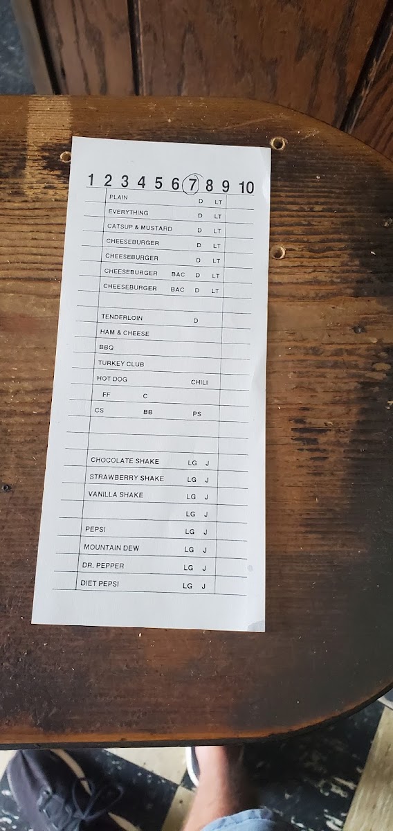 Menu Just Hamburgers-8