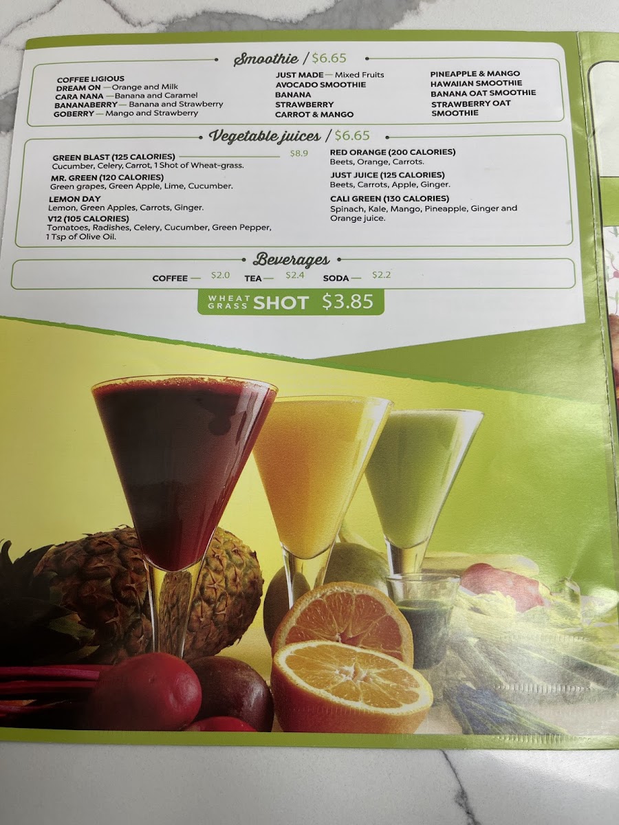 Menu Just Made 4 U-1