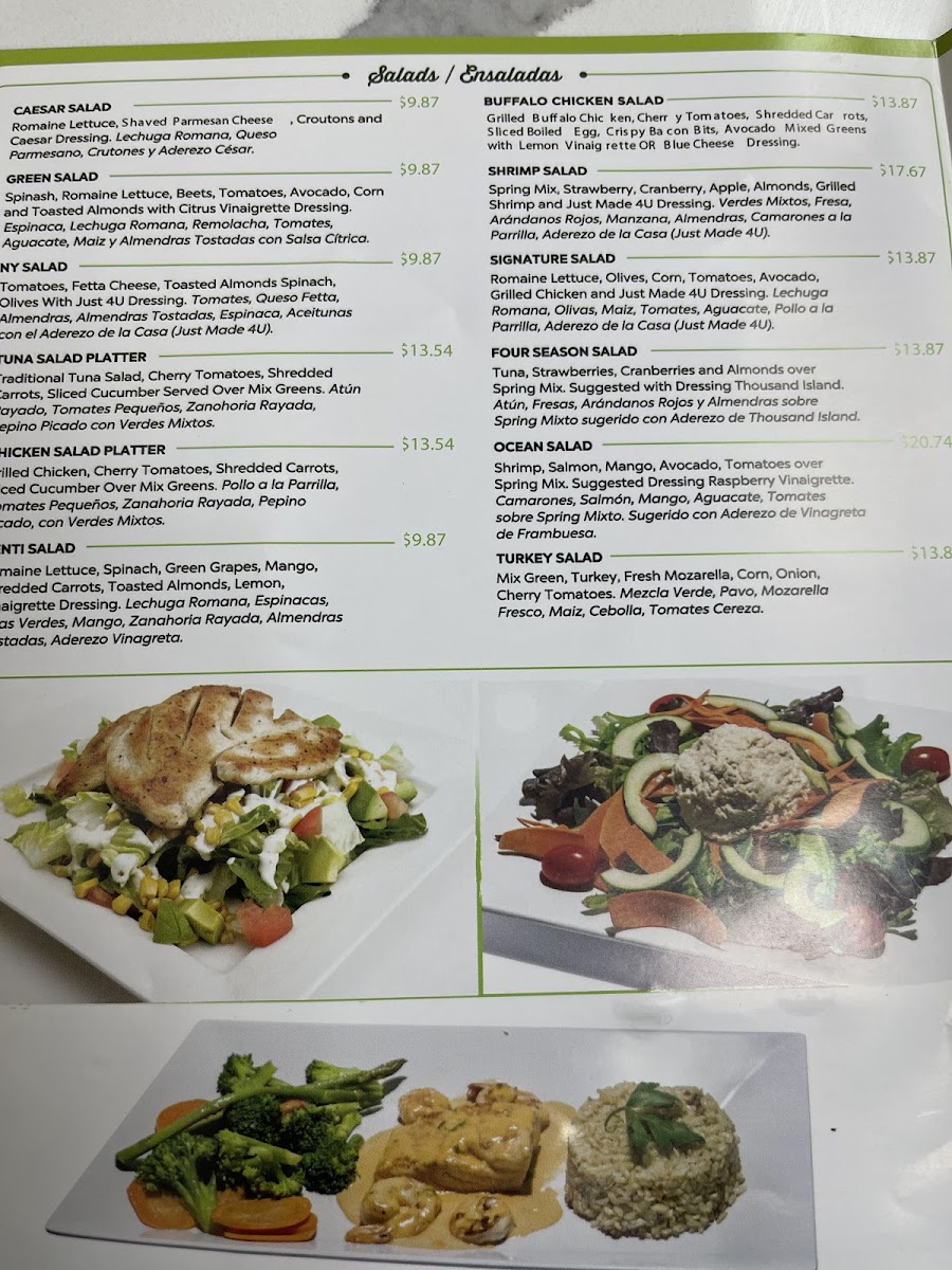Menu Just Made 4 U-5