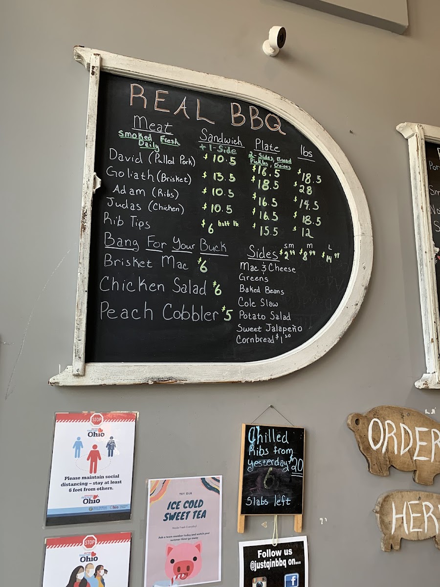 Menu Just Q'in Bbq-6