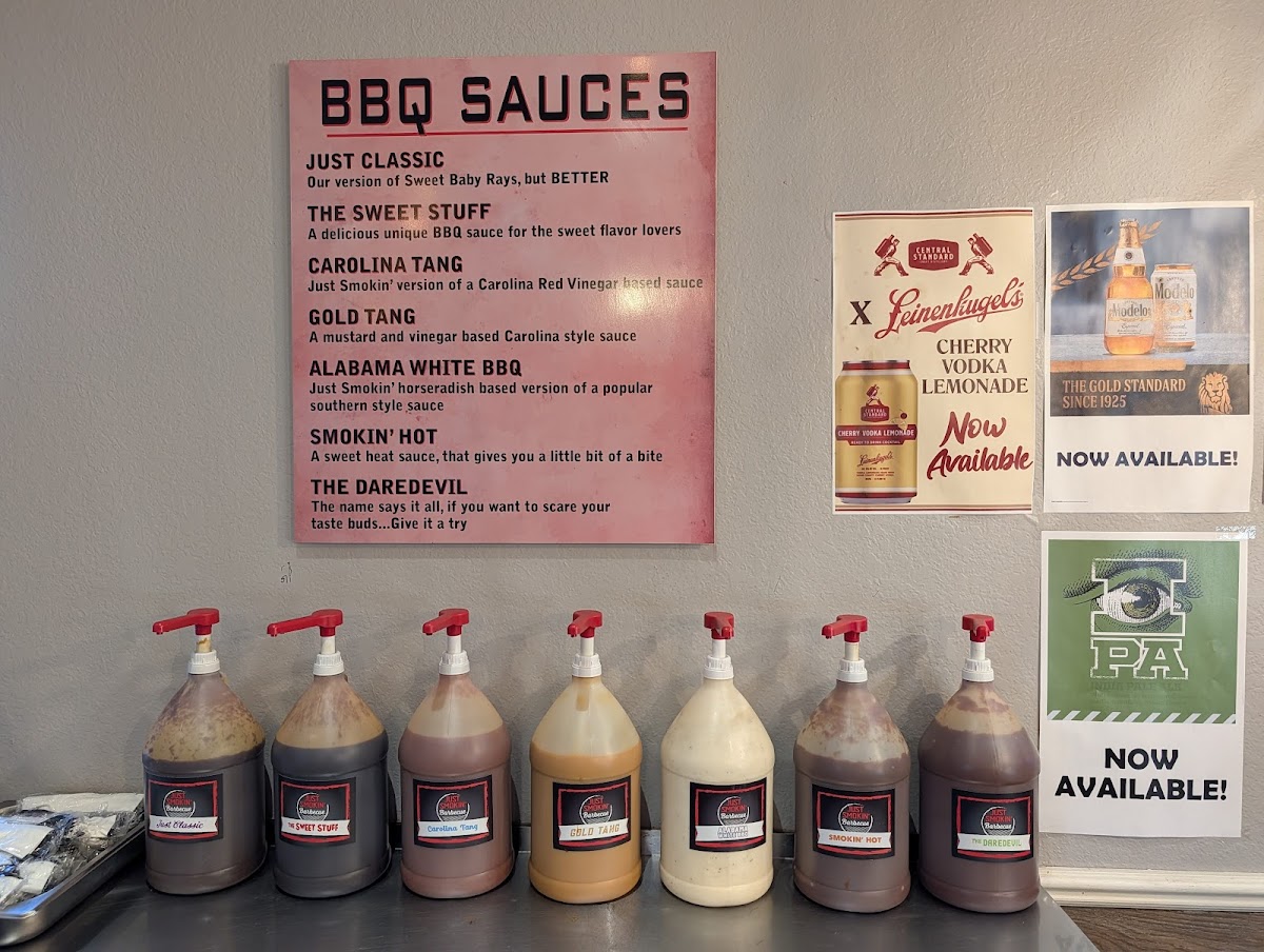 Menu Just Smokin' Barbecue-9