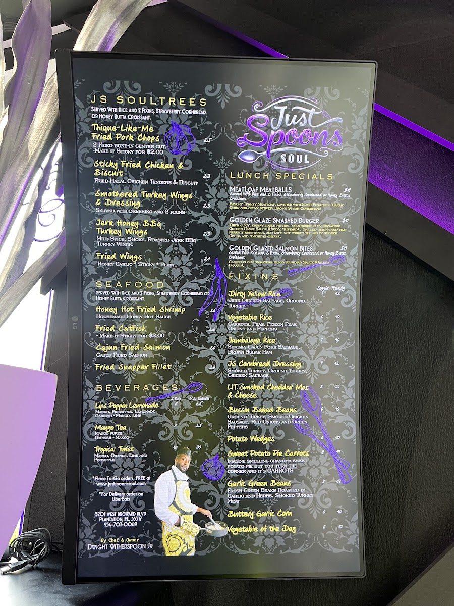 Menu Just Spoons Café-2