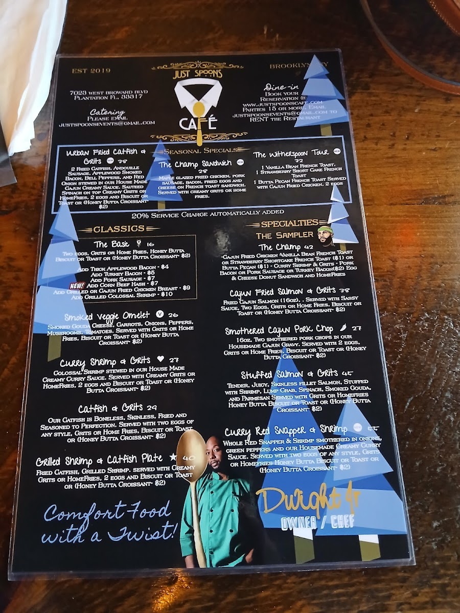 Menu Just Spoons Café-3