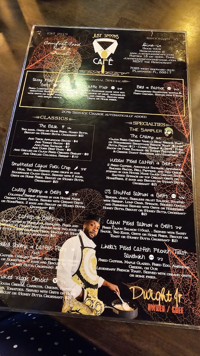 Menu Just Spoons Café-4
