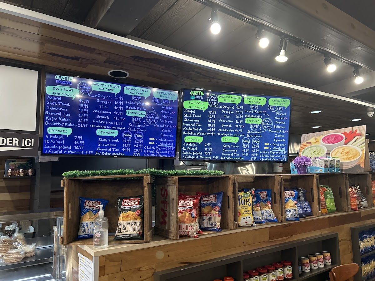 Juste Falafel Menu-9