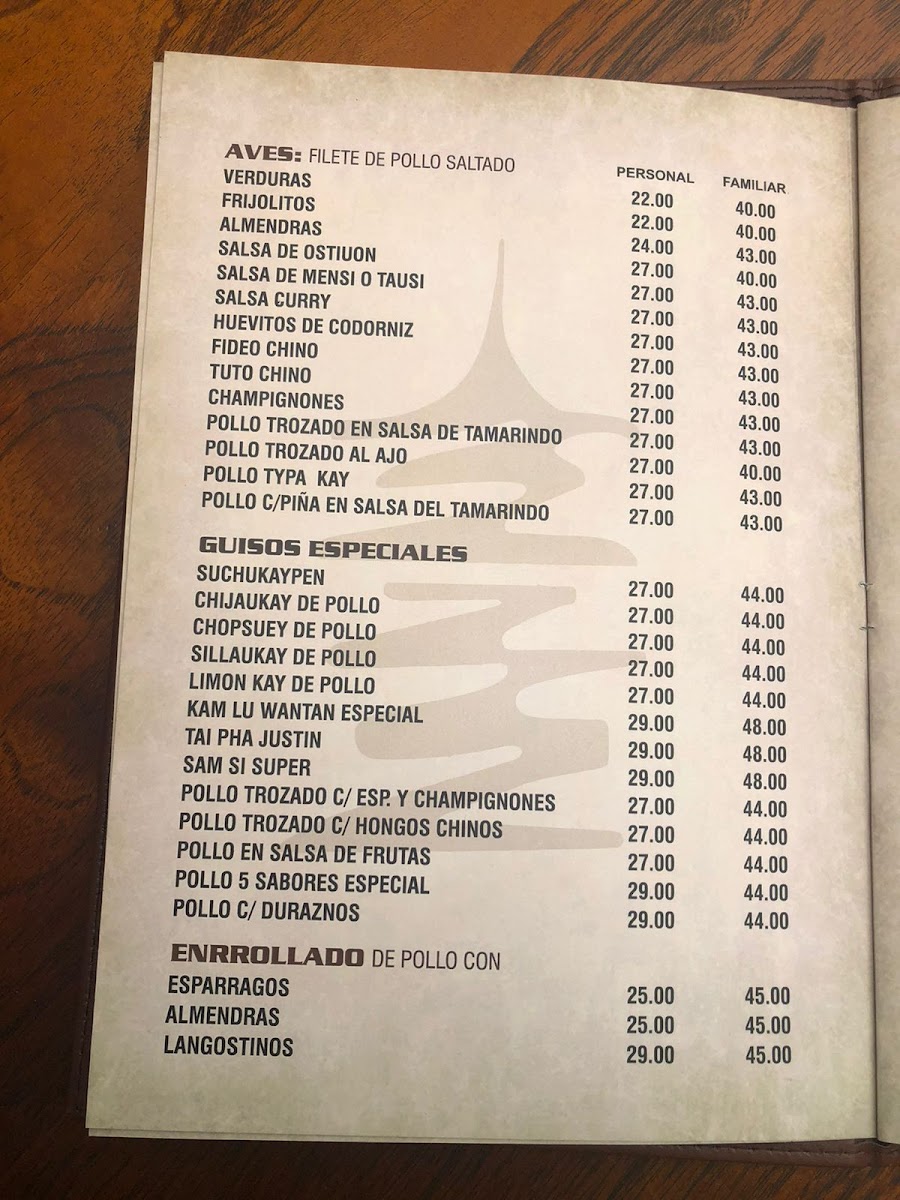 Menu Justin Pizzeria A La Leña-2