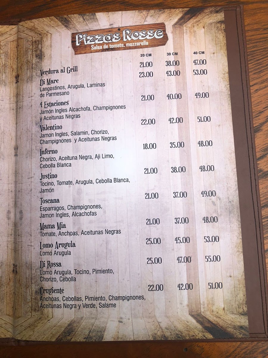 Menu Justin Pizzeria A La Leña-4