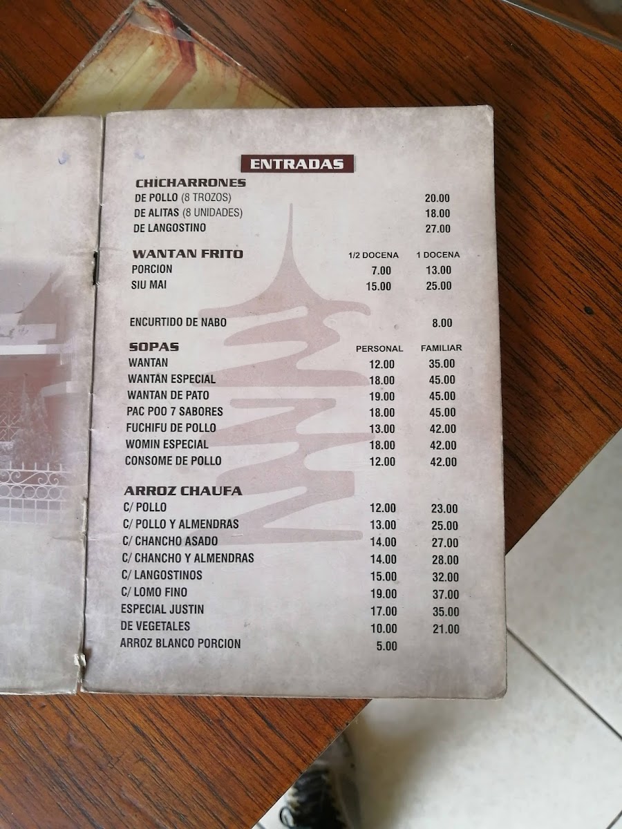 Menu Justin Pizzeria A La Leña-6