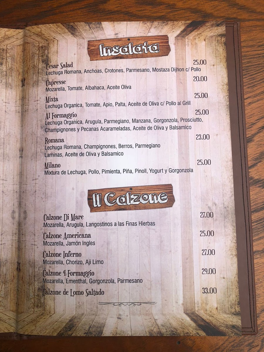 Menu Justin Pizzeria A La Leña-8