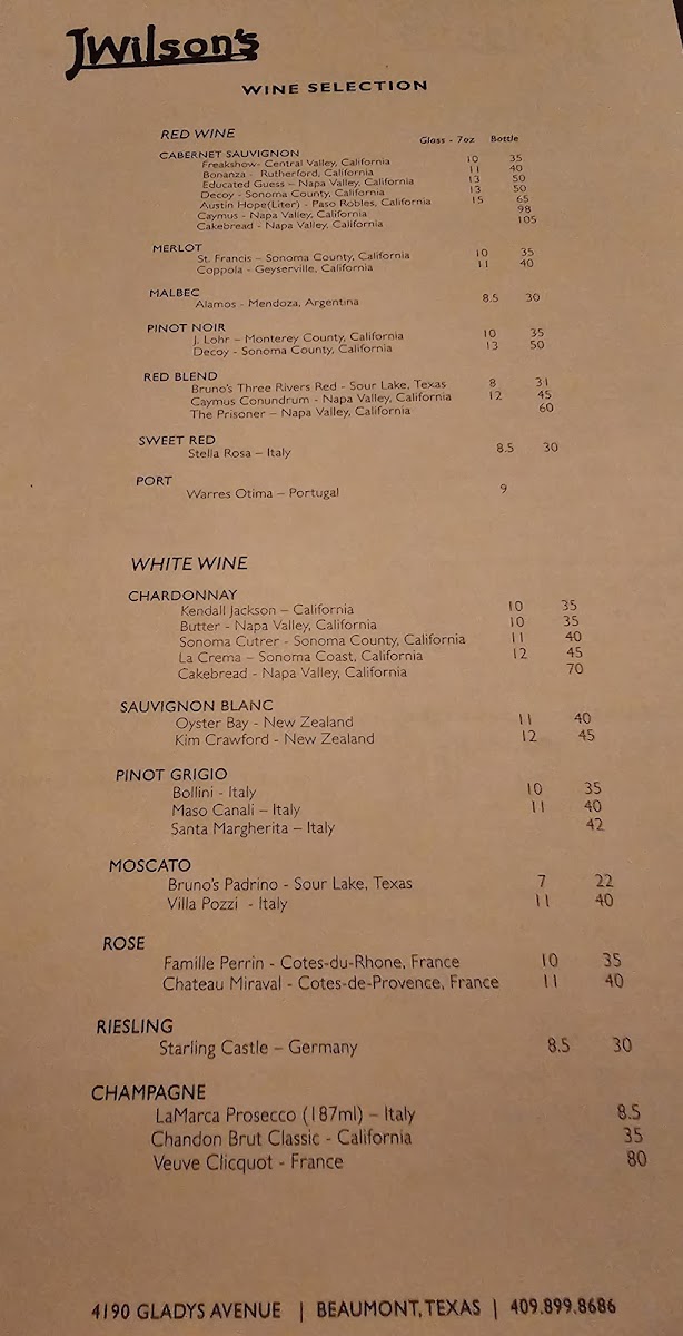 Menu Jwilson's-6