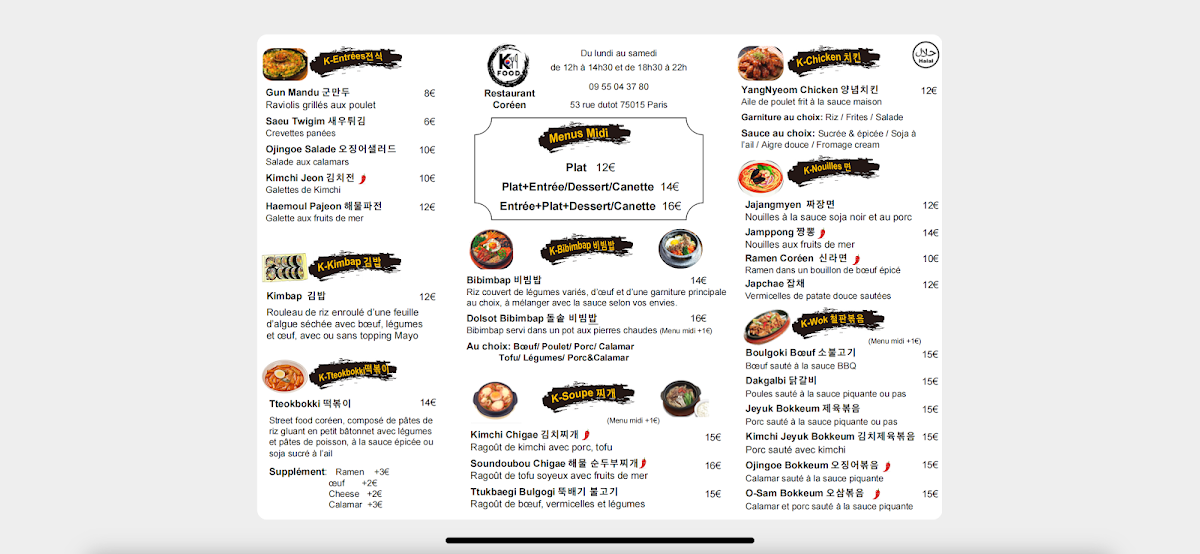 Menu K Food-2
