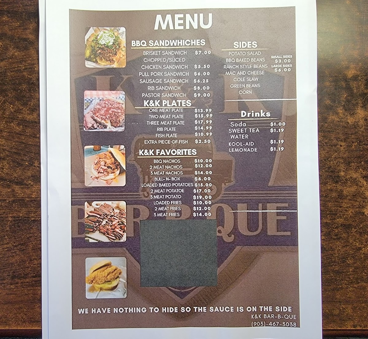 K & K Bar-B-Que Menu-5