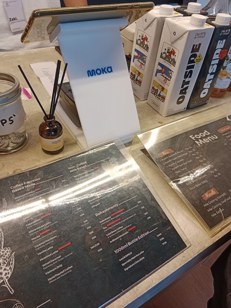 Menu K O P I G O-7