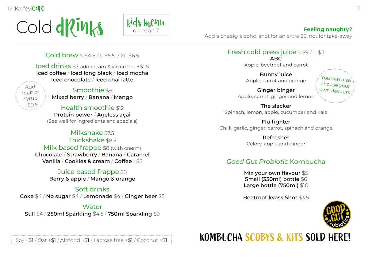 Menu Ka-Fey Cafe-10