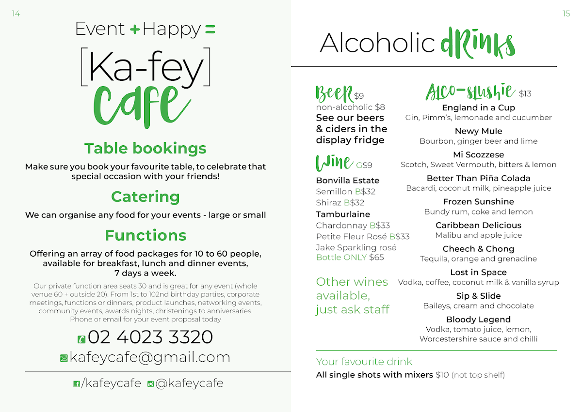 Menu Ka-Fey Cafe-6