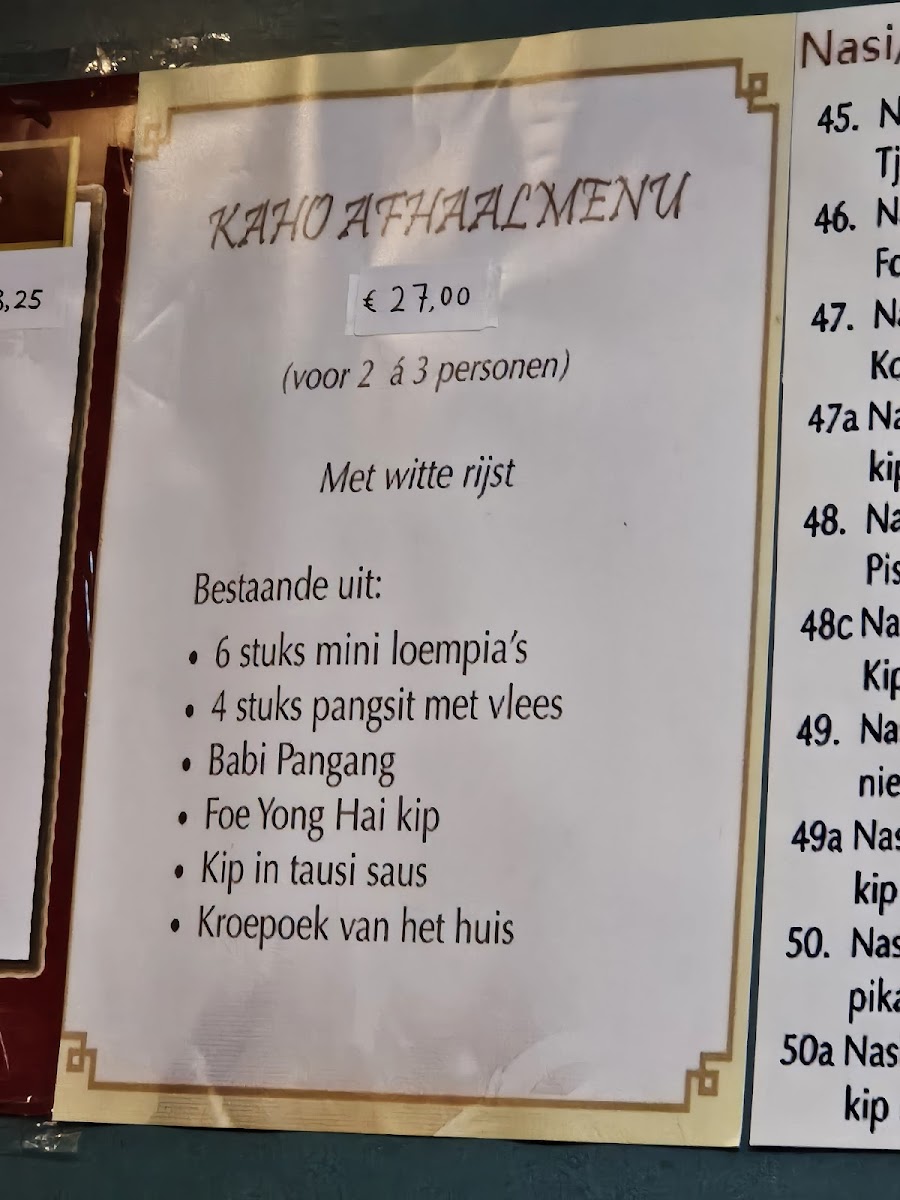 Menu Ka Ho-1