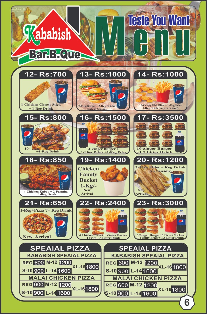 Menu Kababish Restaurant-1