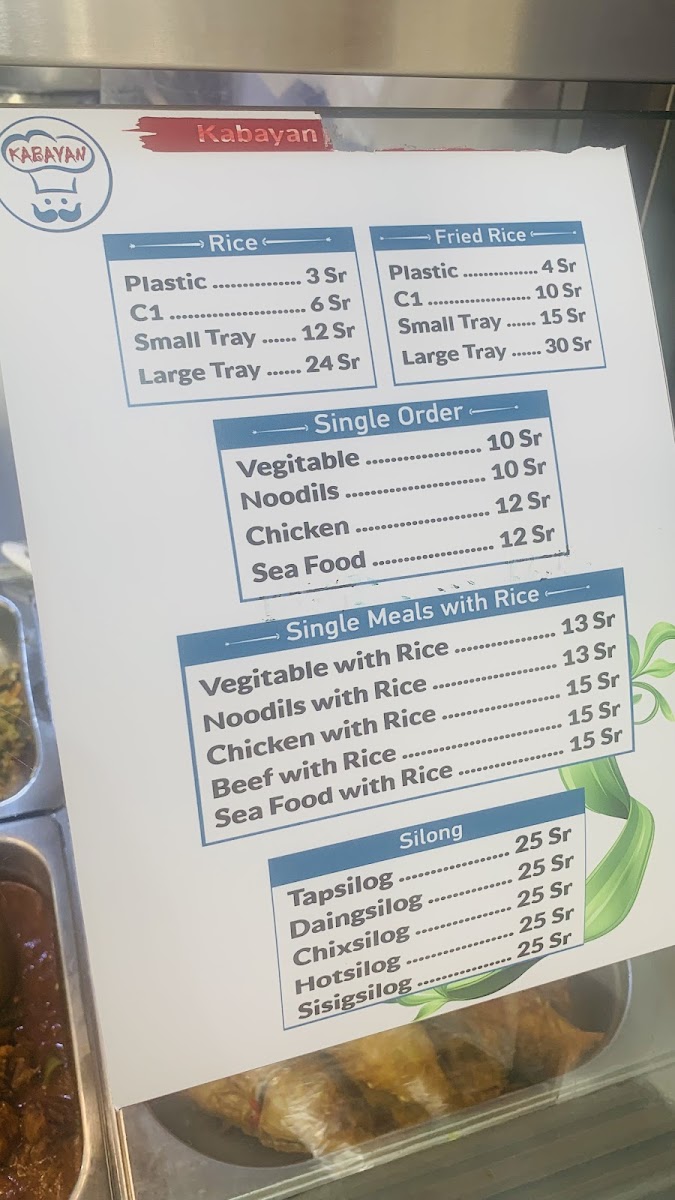 Menu Kabayan Restaurant-9