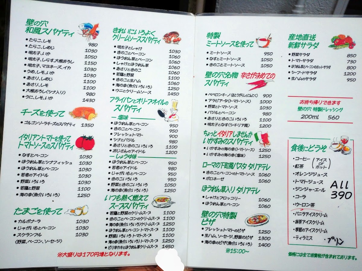 Menu Kabenoana Nishichiba-3