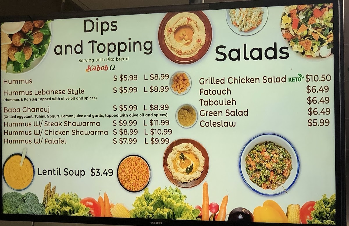 Menu Kabob Q-2