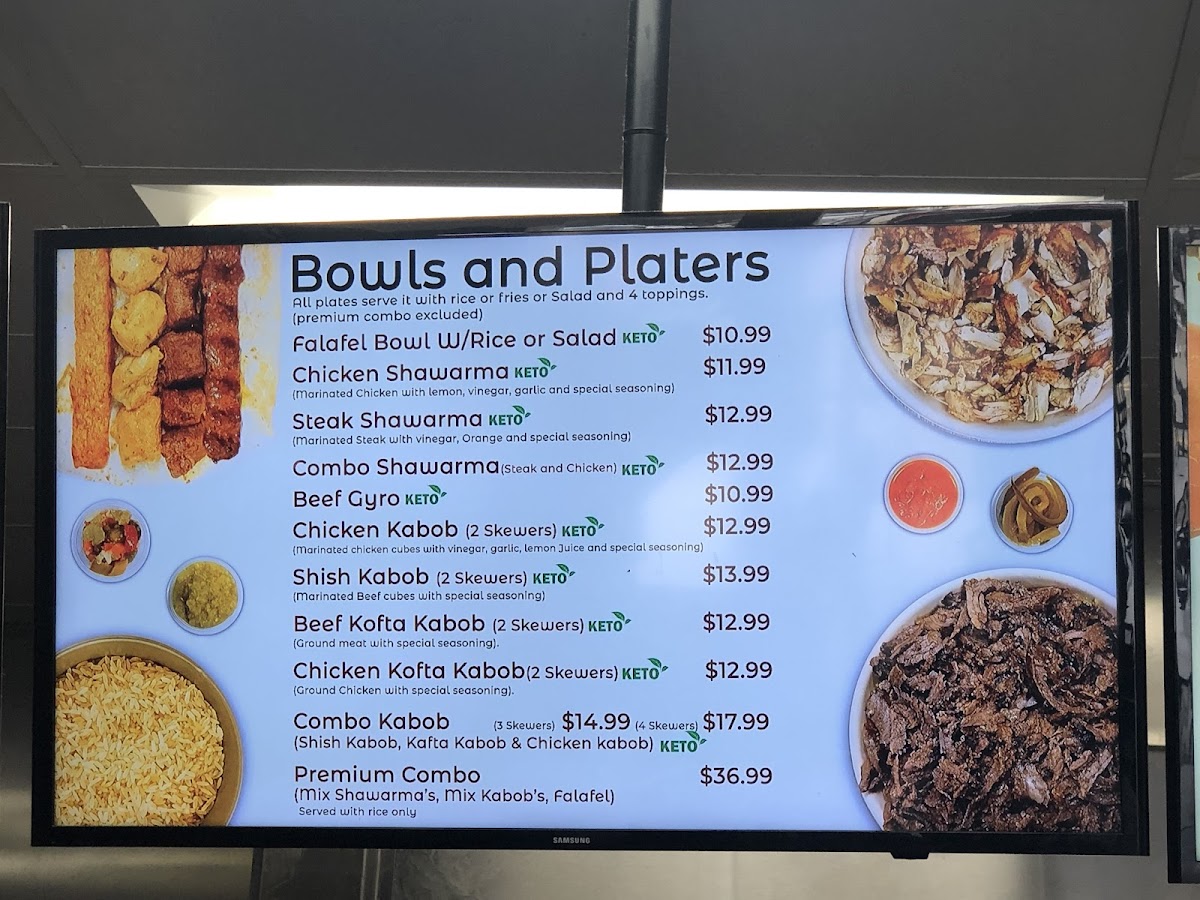 Menu Kabob Q-5
