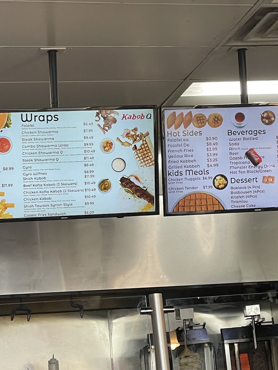 Menu Kabob Q-6