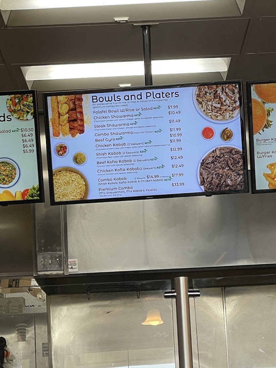 Menu Kabob Q-7