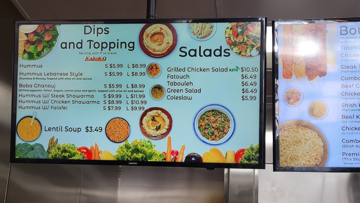 Menu Kabob Q-8