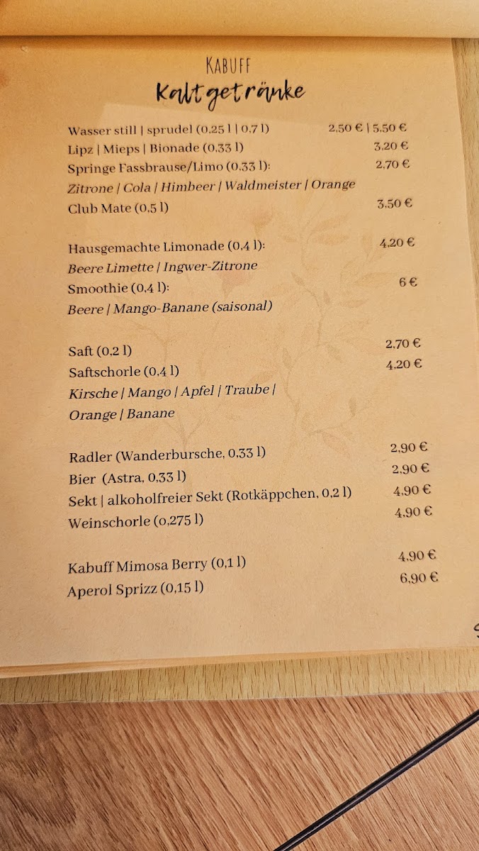 Menu Kabuff - Stoffe + Kaffee + Süßes-3