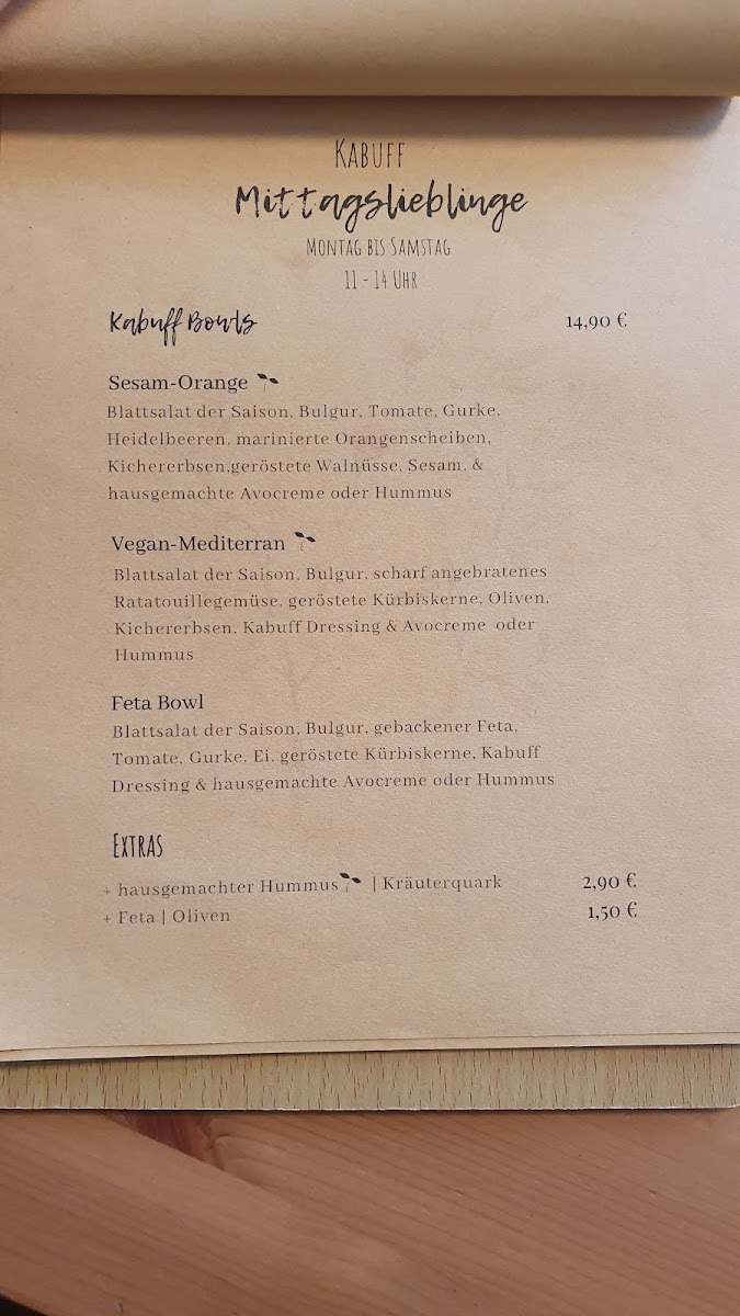 Menu Kabuff - Stoffe + Kaffee + Süßes-4