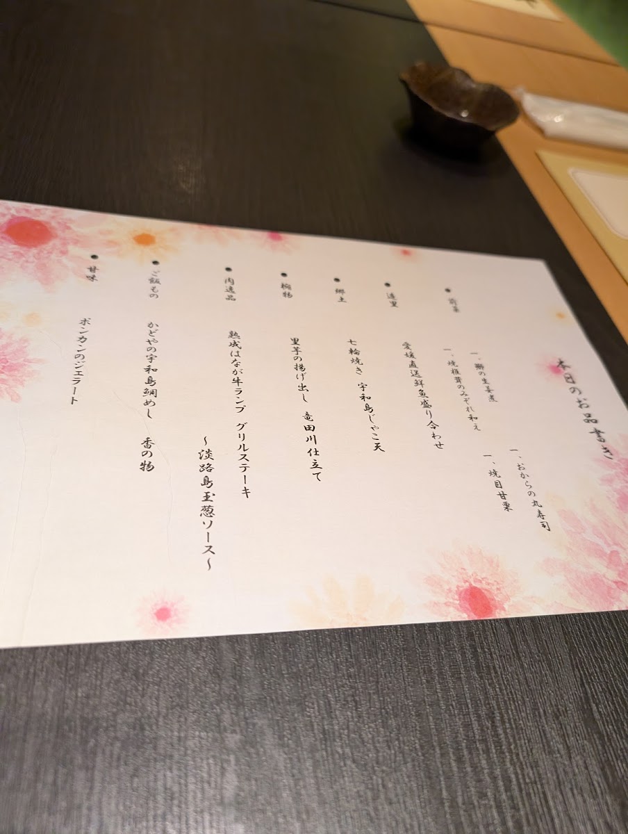 Menu Kadoya Kasumitei (Japanese Restaurant)-7