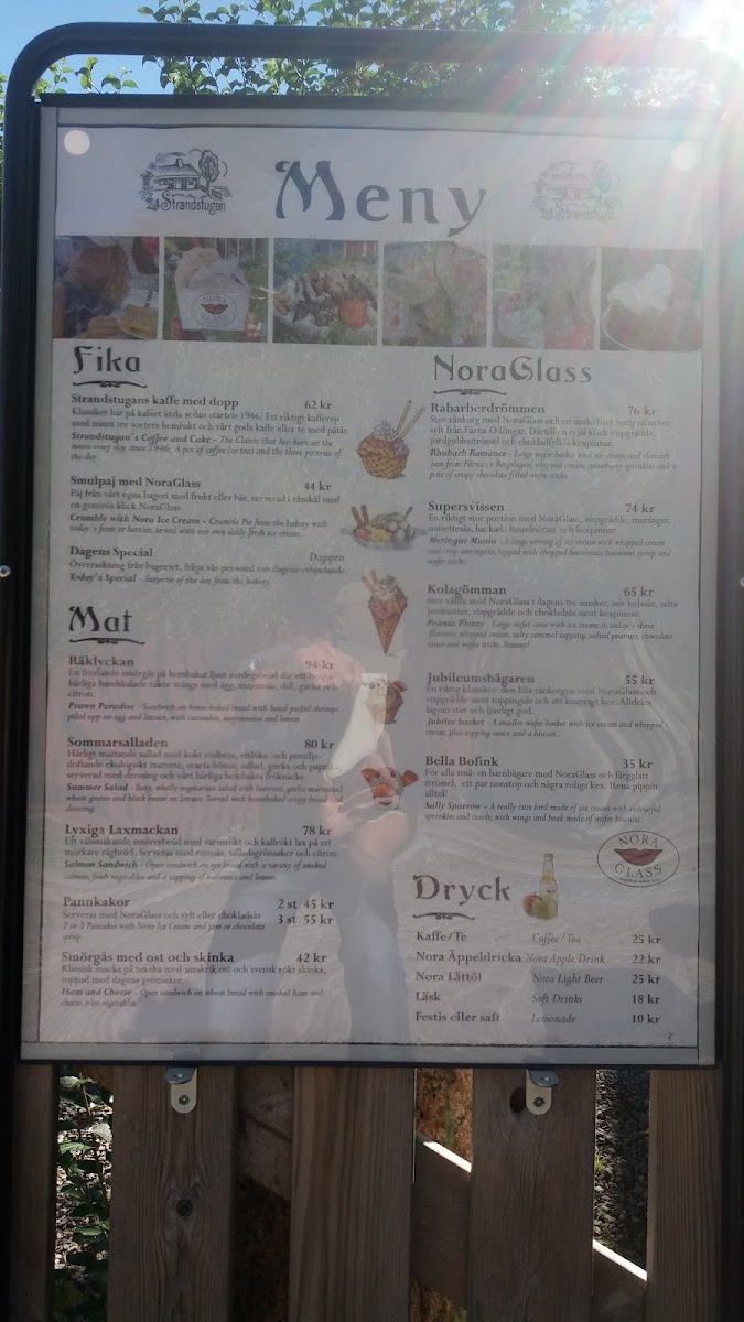 Menu Kafé Strandstugan-8