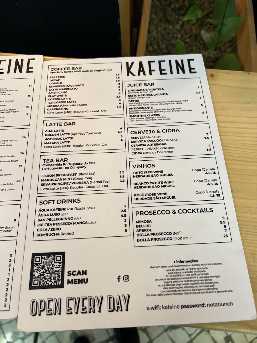 Menu Kafeine Lisboa-4