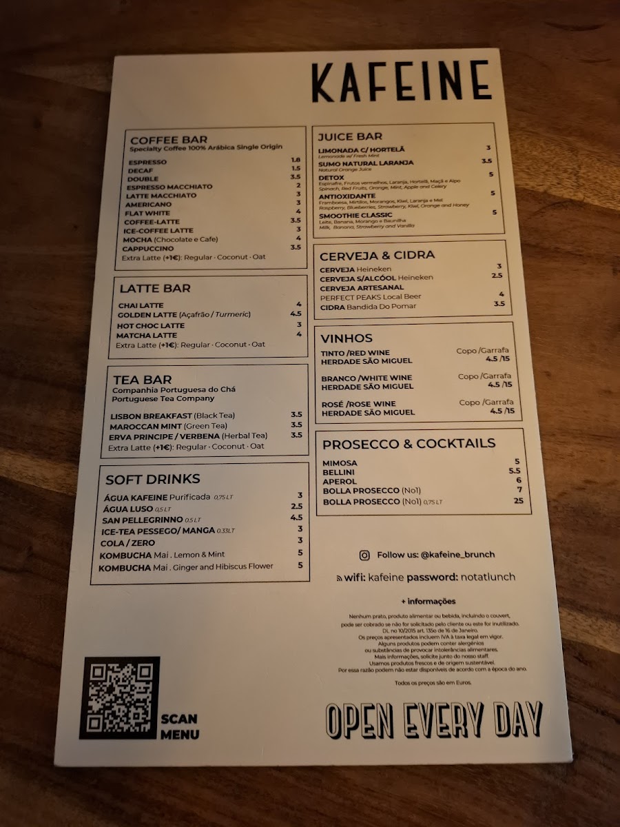 Menu Kafeine Lisboa-5