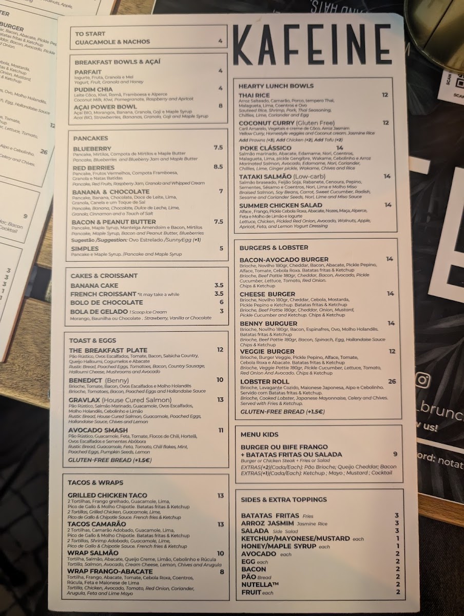 Menu Kafeine Lisboa-7