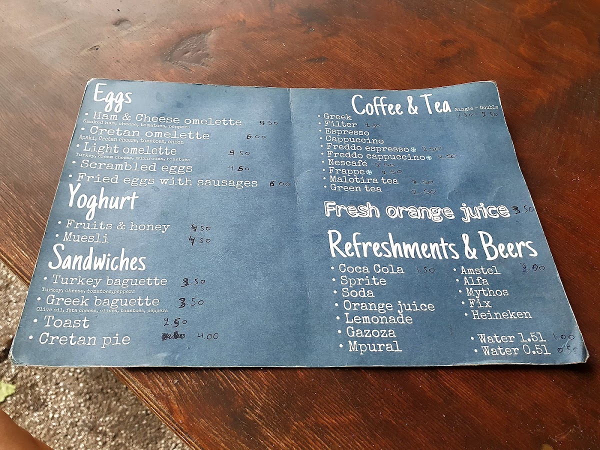 Menu Kafeneio 1912-4