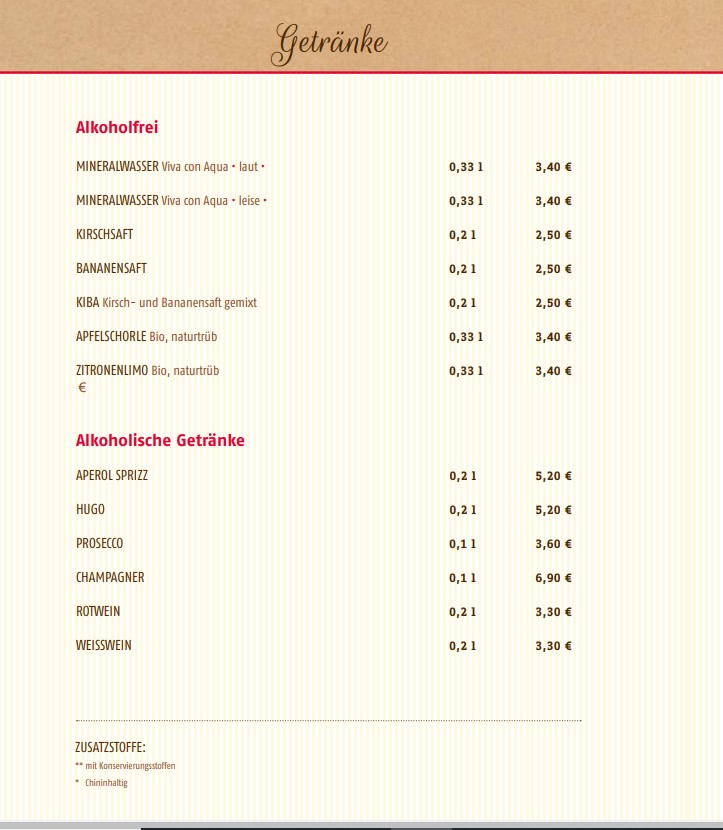 Menu Kaffeerösterei Bad Saarow-1
