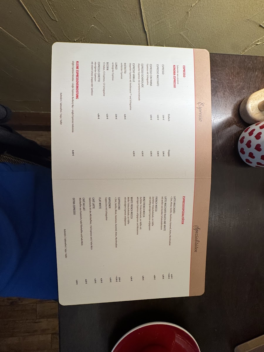 Menu Kaffeerösterei Bad Saarow-7