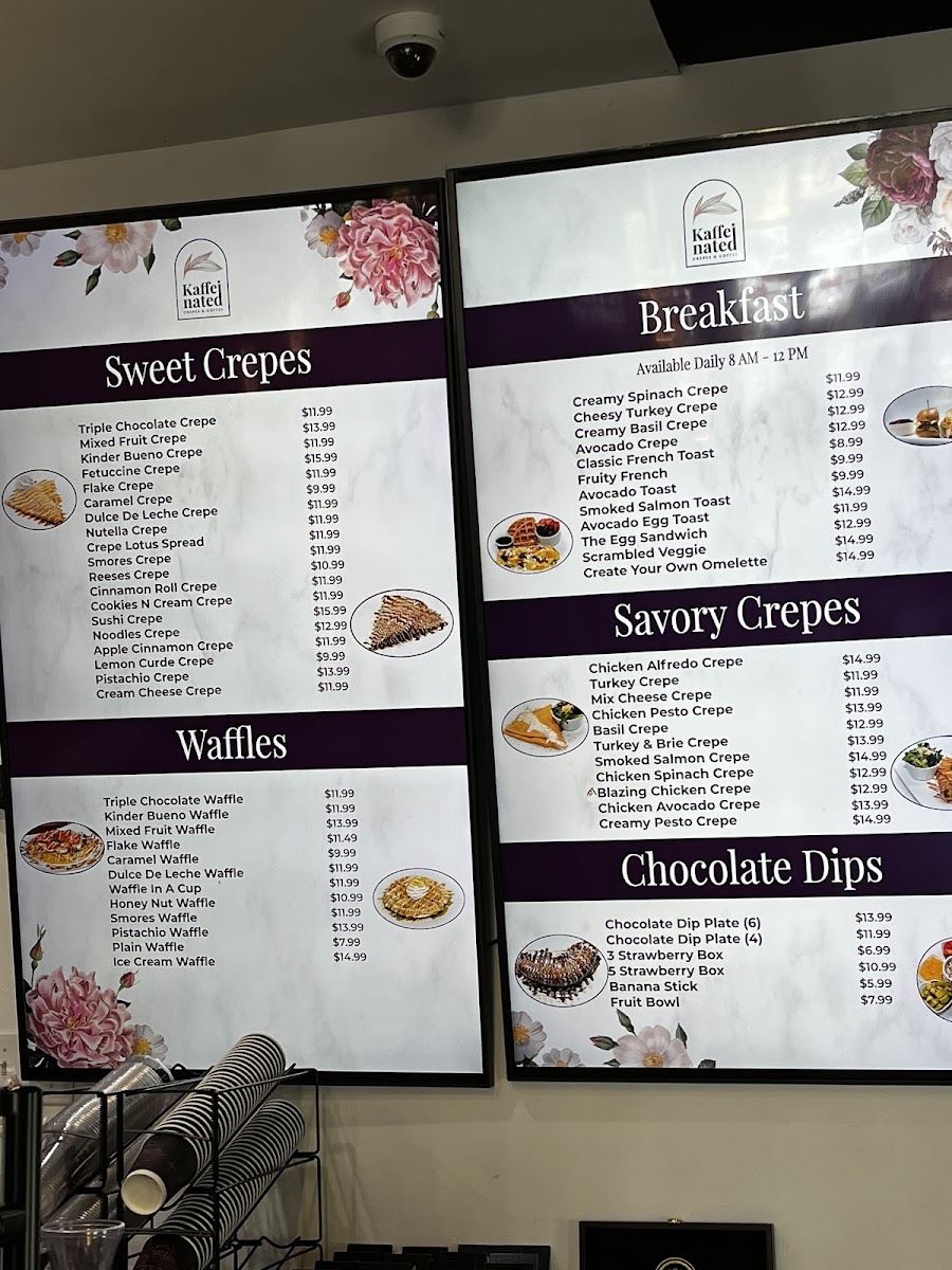 Menu Kaffeinated At Rim-2