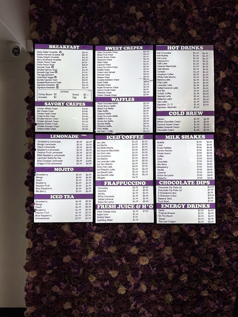 Menu Kaffeinated At Rim-5
