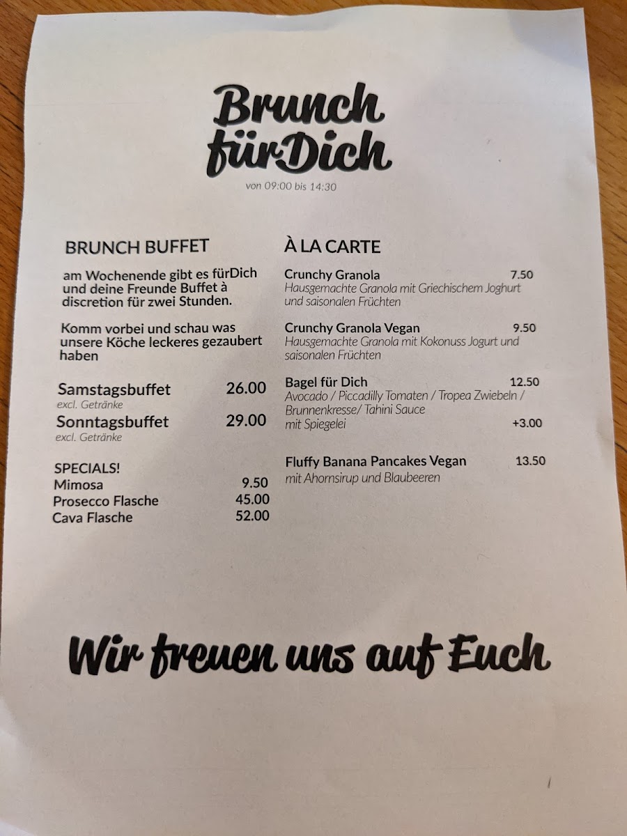 Menu Kafi Für Dich-2