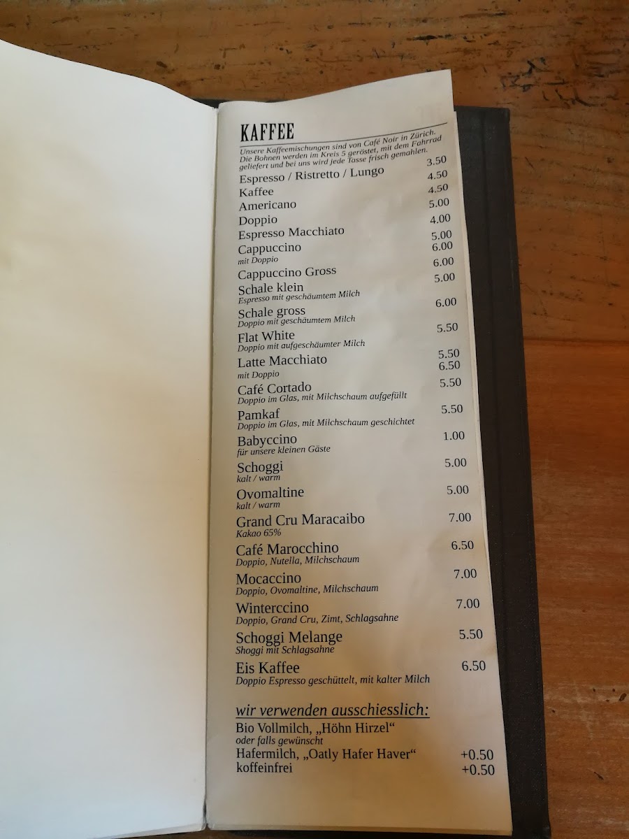 Menu Kafi Für Dich-4