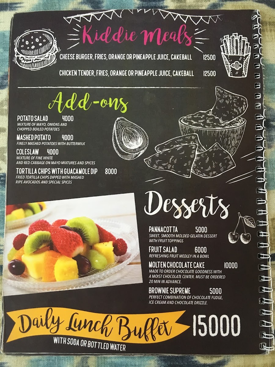 Menu Kahawa Cafe Arusha-5