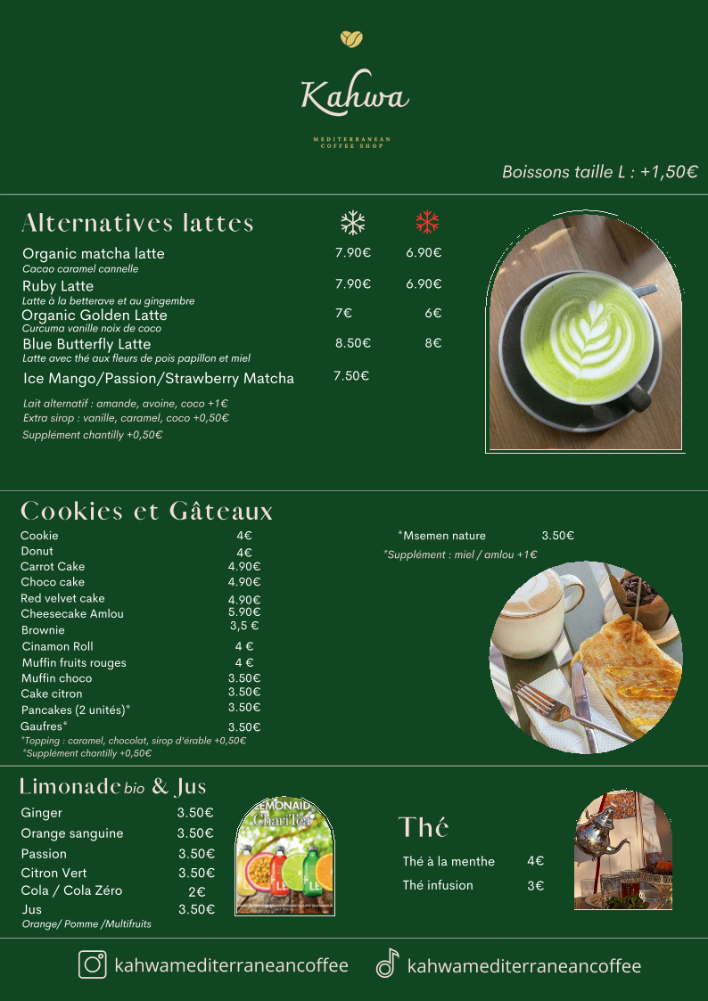 Menu Kahwa Mediterranean Coffee Shop-1